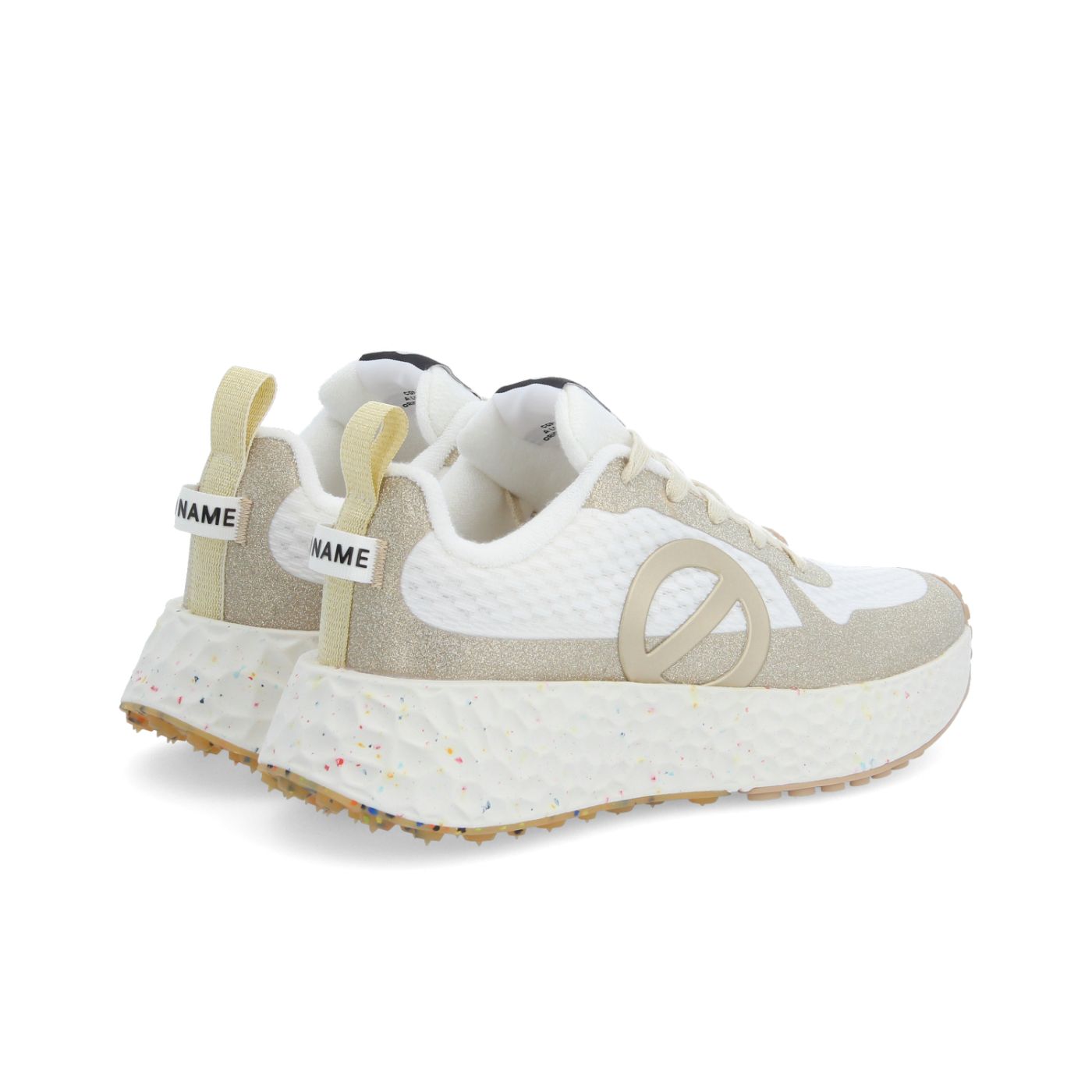 CARTER FLY PROTECT W - MESH REC/GLITTE - BLANC/DORE PAILLETE